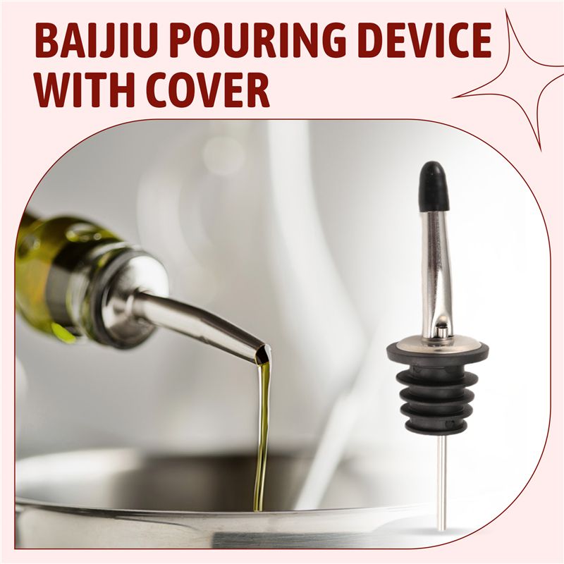 OLTRE-ชุด 6 ชิ้น หัวเทเหล้าสแต - Speed Pourer Cap บทวิจารณ์และราคา