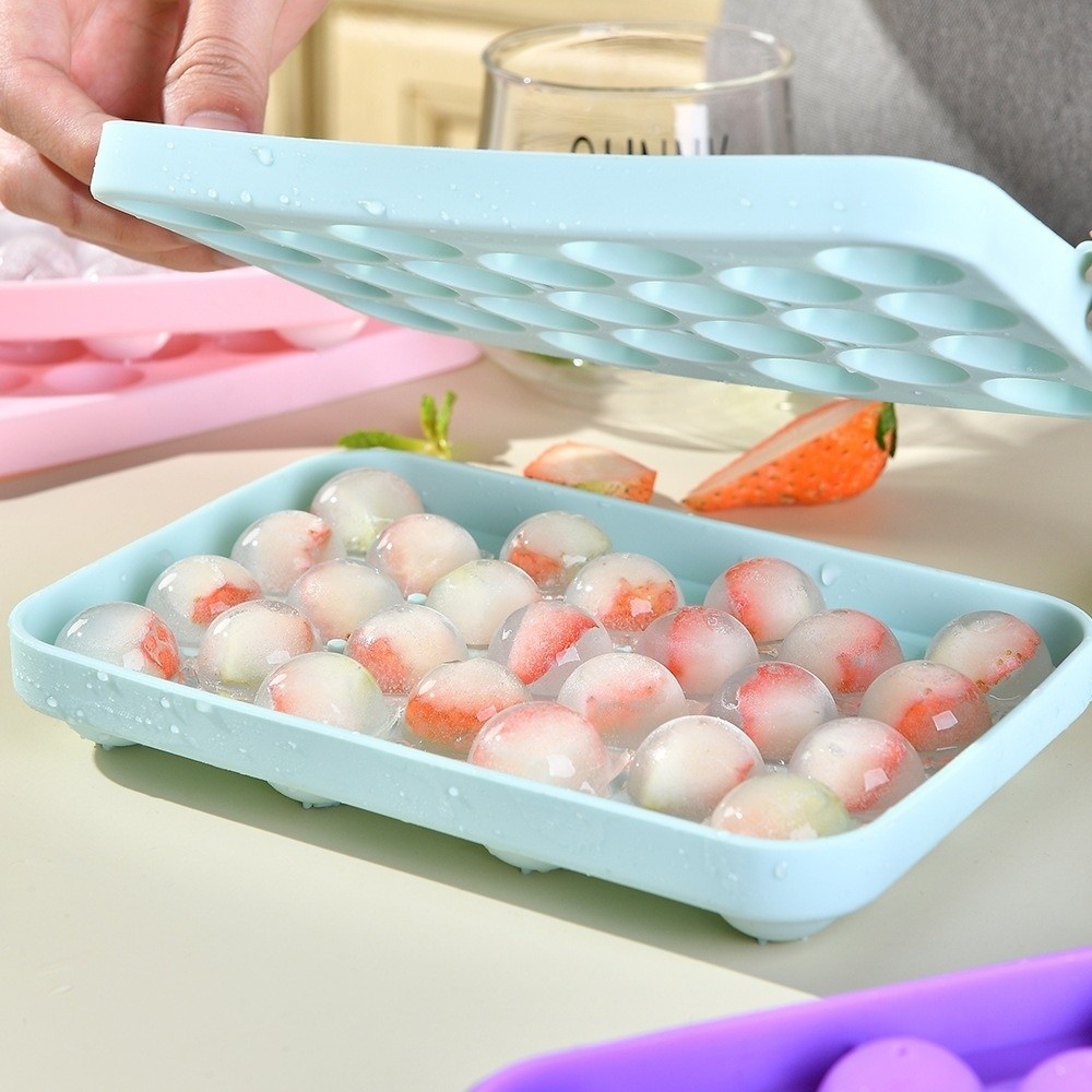 แม่พิมพ์ซิลิโคนรูปองุ่นทรงกลม  - Ice Mold Sphere บทวิจารณ์และราคา